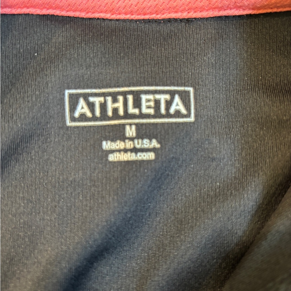 Athleta black collared top - Picture 4 of 7